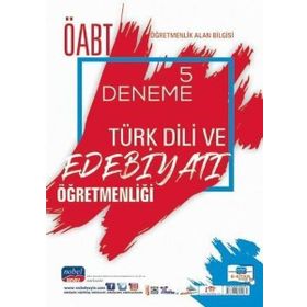 2021 ÖABT Öğretmenlik Alan Bilgisi Türk Dili ve Edebiyatı Öğretmenliği 5 Deneme Nobel Sınav Yayınları