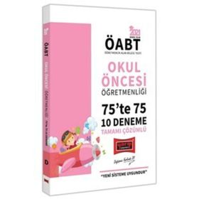 2021 ÖABT Okul Öncesi Öğretmenliği 75’te 75 Tamamı Çözümlü 10 Deneme Sınavı - Yargı Yayınları