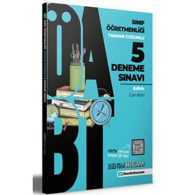 2021 ÖABT Okul Öncesi Öğretmenliği Tamamı Çözümlü 5 Fasikül Deneme - Benim Hocam Yayınları