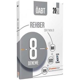 2021 ÖABT Rehber Öğretmenliği 8 Deneme Dijital Çözümlü-Uzman Kariyer Yayınları