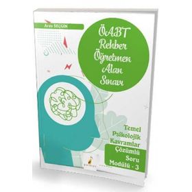 2021 ÖABT Rehber Öğretmenliği Temel Psikolojik Kavramlar Çözümlü Soru Modülü 3-Pelikan Yayınları