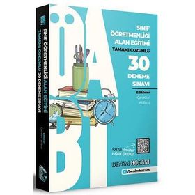 2021 ÖABT Sınıf Öğretmenliği Alan Eğitimi Tamamı Çözümlü 30 Fasikül Deneme - Benim Hocam Yayınları