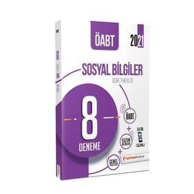 2021 ÖABT Sosyal Bilgiler Öğretmenliği 8 Deneme Dijital Çözümlü-Uzman Kariyer Yayınları