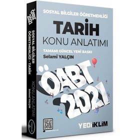2021 ÖABT Sosyal Bilgiler Öğretmenliği Tarih Konu Anlatımı-Yediiklim Yayınları