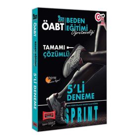 2021 Öabt Sprınt Beden Eğitimi Öğretmenliği Tamamı Çözümlü 5'li Deneme-Yargı Yayınları