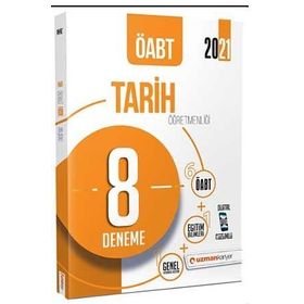 2021 ÖABT Tarih Öğretmenliği 8 Deneme Dijital Çözümlü-Uzman Kariyer Yayınları