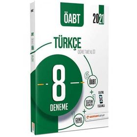 2021 ÖABT Türk Dili ve Edebiyatı Öğretmenliği 8 Deneme Dijital Çözümlü-Uzman Kariyer Yayınları