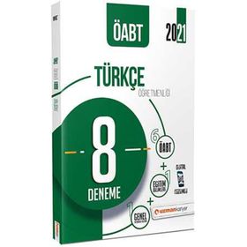 2021 ÖABT Türk Dili ve Edebiyatı Öğretmenliği 8 Deneme Dijital Çözümlü-Uzman Kariyer Yayınları
