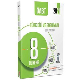 2021 ÖABT Türk Dili ve Edebiyatı Öğretmenliği 8 Deneme Dijital Çözümlü-Uzman Kariyer Yayınları