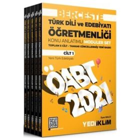 2021 ÖABT Türk Dili ve Edebiyatı Öğretmenliği Berceste Konu Anlatımlı Modüler Set-Yediiklim Yayınları