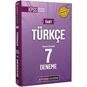 2021 ÖABT Türk Dili ve Edebiyatı Öğretmenliği Fasikül Fasikül Tamamı Çözümlü 7 Deneme Sınavı-Benim Hocam Yayınları