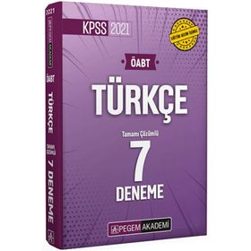 2021 ÖABT Türk Dili ve Edebiyatı Öğretmenliği Fasikül Fasikül Tamamı Çözümlü 7 Deneme Sınavı-Benim Hocam Yayınları