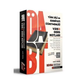 2021 ÖABT Türk Dili ve Edebiyatı Öğretmenliği Video Ders Notları-Benim Hocam Yayınları