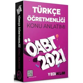 2021 ÖABT Türkçe Öğretmenliği Konu Anlatımı-Yediiklim Yayınları