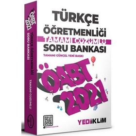 2021 Öabt Türkçe Öğretmenliği Tamamı Çözümlü Soru Bankası-Yediiklim Yayınları