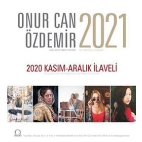 2021 Onur Can Özdemir Masa Takvimi Angora Kitapları