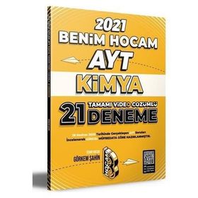2021 Optimum AYT Kimya Soru Bankası Tamamı Video Çözümlü Soru Bankası Kolay Orta Zor-Referans Yayınları
