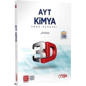 2021 Optimum AYT Kimya Soru Bankası Tamamı Video Çözümlü Soru Bankası Kolay Orta Zor-Referans Yayınları