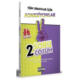 2021 Tüm Sınavlar İçin Fonksiyonlar 2 Soru 2 Çözüm Fasikülü - Benim Hocam Yayınları