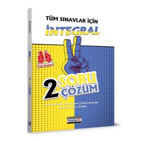 2021 Tüm Sınavlar İçin İntegral 2 Soru 2 Çözüm Fasikülü - Benim Hocam Yayınları