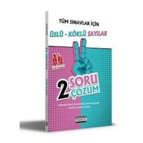 2021 Tüm Sınavlar İçin Üslü-Köklü Sayılar 2 Soru 2 Çözüm Fasikülü - Benim Hocam Yayınları