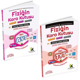 2021 Tyt Ayt Fiziğin Kara Kutusu Konu Özetli Tamamı Çözümlü Soru Bankası-İnformal Yayınları
