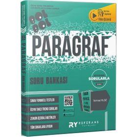 2021 TYT AYT KPSS ALES DGS Paragraf Bol Bol Tamamı Video Çözümlü Soru Bankası-Referans Yayınları