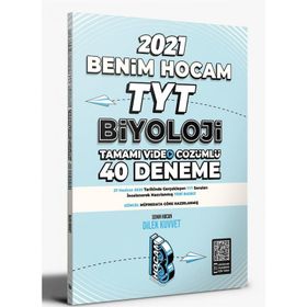 2021 TYT Biyoloji Tamamı Video Çözümlü 40 Deneme Sınavı-Benim Hocam Yayınları