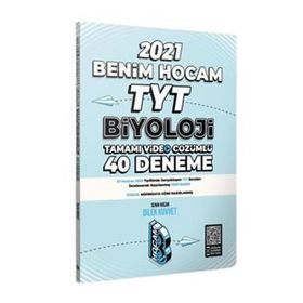 2021 TYT Biyoloji Tamamı Video Çözümlü 40 Deneme Sınavı-Benim Hocam Yayınları