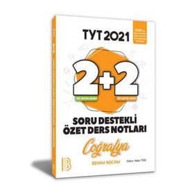 2021 Tyt Coğrafya 2+2 Soru Destekli Özet Ders Notları-Benim Hocam Yayınları