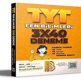 2021 TYT Fen Bilimleri 3x40 Fasikül Denemeler