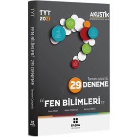 2021 TYT Fen Bilimleri Akustik 29 Deneme-Başka Yayınları