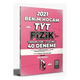 2021 Tyt Fizik Tamamı Video Çözümlü 40 Deneme Sınavı-Benim Hocam Yayınları
