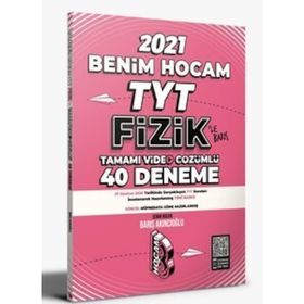 2021 Tyt Fizik Tamamı Video Çözümlü 40 Deneme Sınavı-Benim Hocam Yayınları