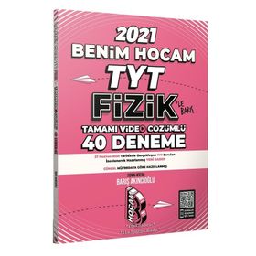 2021 Tyt Fizik Tamamı Video Çözümlü 40 Deneme Sınavı-Benim Hocam Yayınları