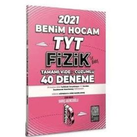 2021 Tyt Fizik Tamamı Video Çözümlü 40 Deneme Sınavı-Benim Hocam Yayınları