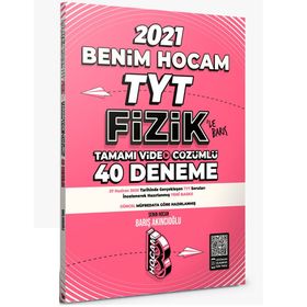 2021 Tyt Fizik Tamamı Video Çözümlü 40 Deneme Sınavı-Benim Hocam Yayınları