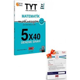 2021 TYT Matematik 5×40 Motivasyon Deneme Sınavı-Yargı Yayınları