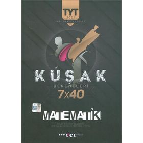 2021 Tyt Matematik Kolaydan Zora 7x40 Kuşak Deneme Marka Yayınları