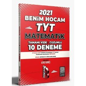 2021 TYT Matematik Tamamı Video Çözümlü 10 Deneme Sınavı-Benim Hocam Yayınları