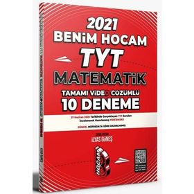 2021 TYT Matematik Tamamı Video Çözümlü 10 Deneme Sınavı-Benim Hocam Yayınları