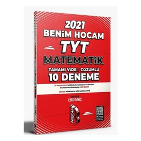 2021 TYT Matematik Tamamı Video Çözümlü 10 Deneme Sınavı-Benim Hocam Yayınları