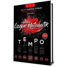 2021 TYT Özgün Matematik Yeni Nesil Tempo Soru Bankası-Fragman Yayınları