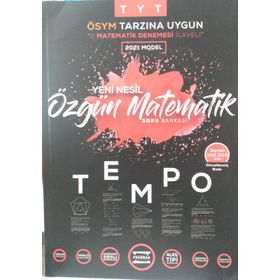 2021 TYT Özgün Matematik Yeni Nesil Tempo Soru Bankası-Fragman Yayınları