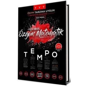 2021 TYT Özgün Matematik Yeni Nesil Tempo Soru Bankası-Fragman Yayınları