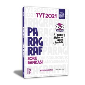 2021 TYT Paragraf Soru Bankası 2+2 Serisinden - Benim Hocam Yayınları