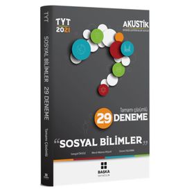 2021 TYT Sosyal Bilimler Akustik 29 Deneme-Başka Yayınları