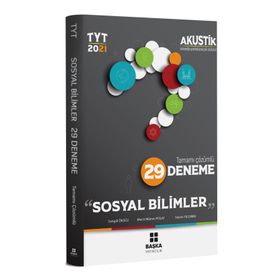 2021 TYT Sosyal Bilimler Akustik 29 Deneme-Başka Yayınları