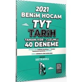 2021 TYT Tarih Tamamı Video Çözümlü 40 Deneme Sınavı-Benim Hocam Yayınları