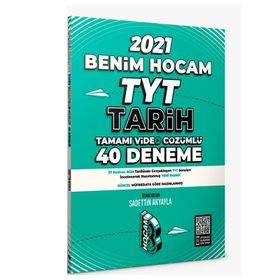 2021 TYT Tarih Tamamı Video Çözümlü 40 Deneme Sınavı-Benim Hocam Yayınları